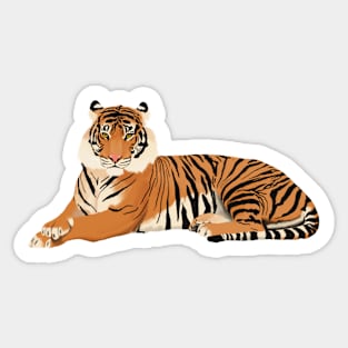 Tiger Sticker